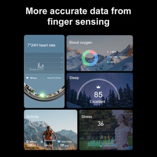 Smart Ring Fitness Tracker